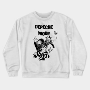 Punk Rock Man Of Depeche Mode Crewneck Sweatshirt